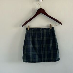 Brandy Melville Plaid Mini Skirt‎